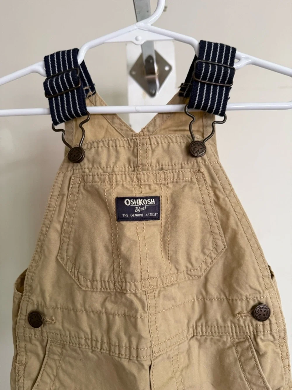 Oshkosh B’Gosh Khaki Shortalls